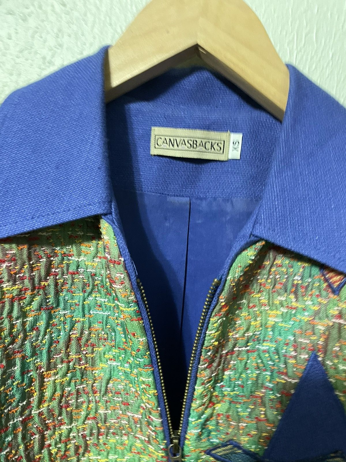 Vintage Vintage Escher Fleck Cardigan Size US XS / EU 42 / 0 - 2 Thumbnail
