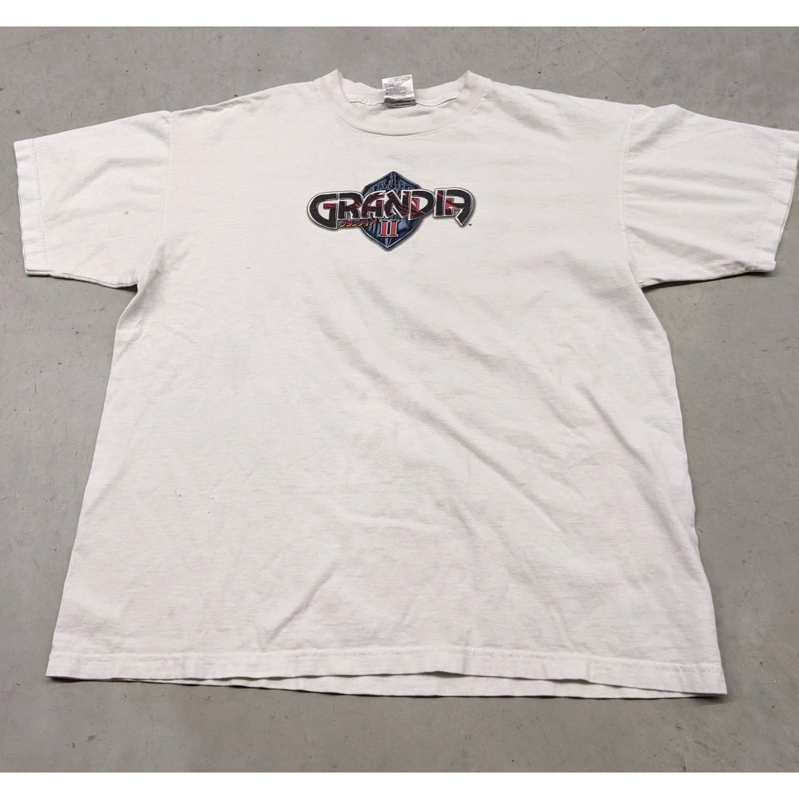 Sony × Vintage Vintage Grandia 2 Melfice Ubisoft Video game promo t-shirt Size US XL / EU 56 / 4 - 2 Thumbnail