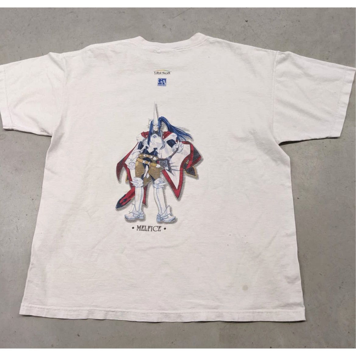 Sony × Vintage Vintage Grandia 2 Melfice Ubisoft Video game promo t-shirt Size US XL / EU 56 / 4 - 1 Thumbnail