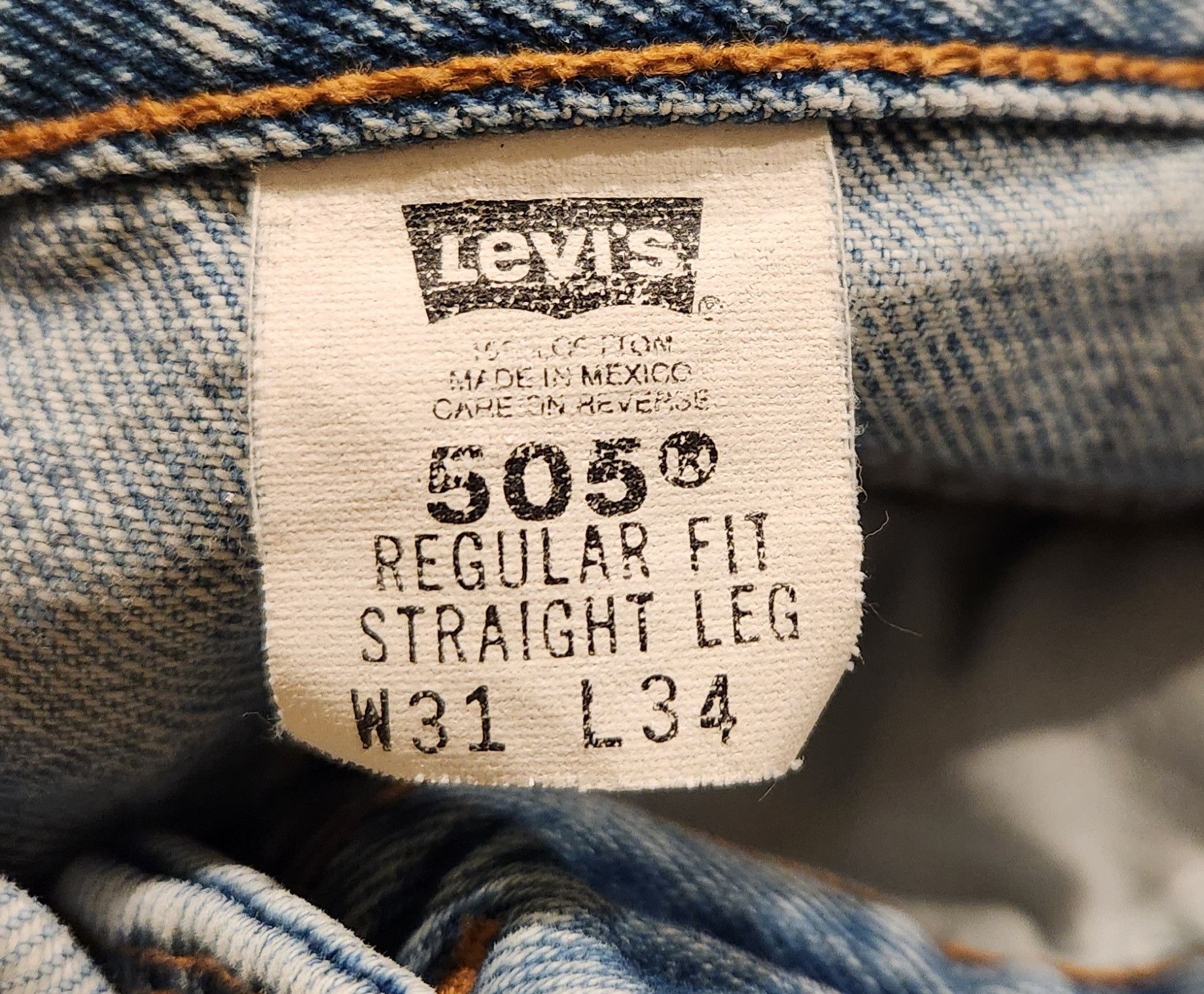 Levi's × Vintage Vintage 90s Levi's 505 Size US 29 - 3 Thumbnail