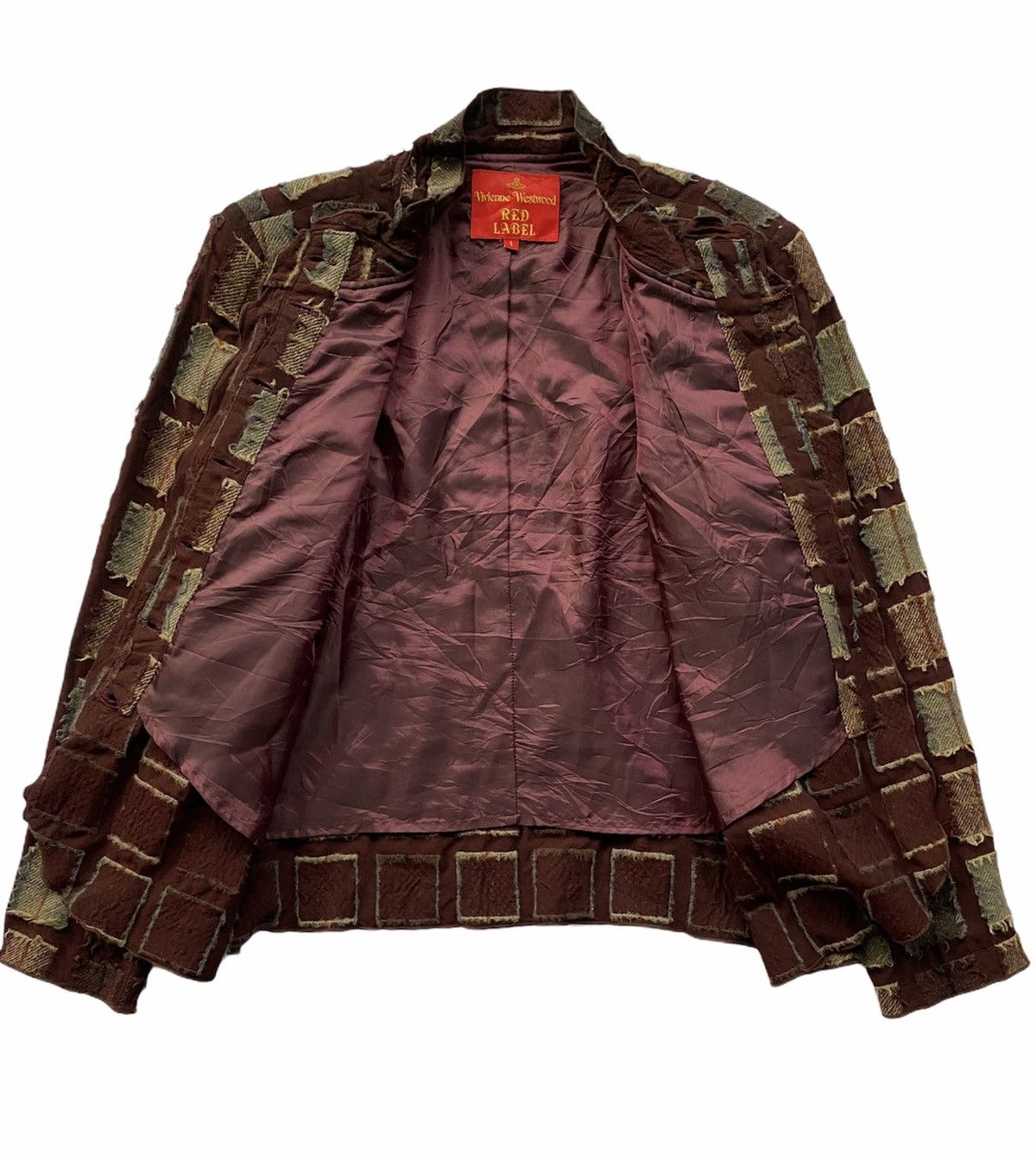 Vivienne Westwood 🔥BEST OFFER🔥Vivienne Westwood Button Jacket Patchwork Design Size US M / EU 48-50 / 2 - 3 Thumbnail