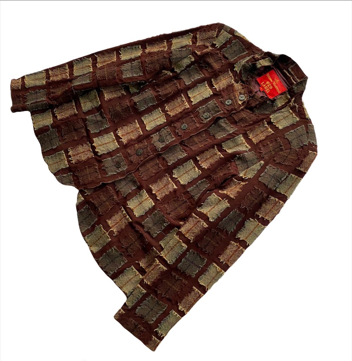 Vivienne Westwood 🔥BEST OFFER🔥Vivienne Westwood Button Jacket Patchwork Design Size US M / EU 48-50 / 2 - 7 Thumbnail
