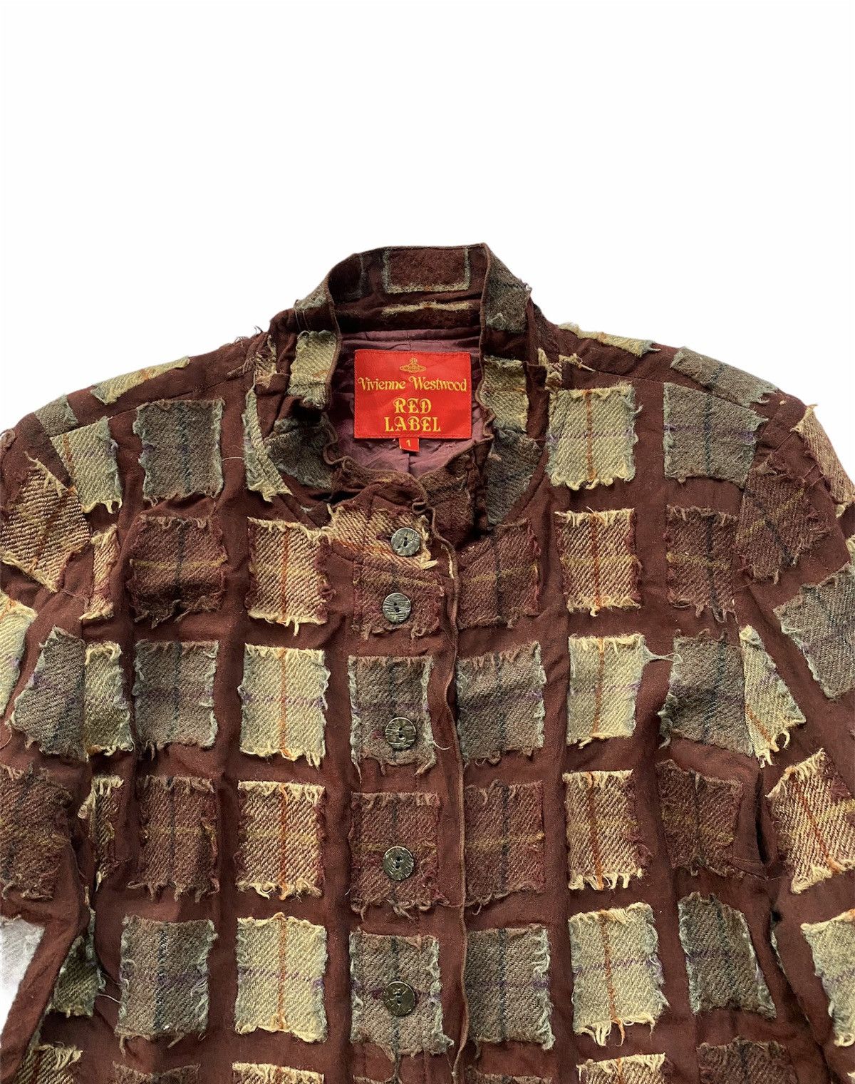 Vivienne Westwood 🔥BEST OFFER🔥Vivienne Westwood Button Jacket Patchwork Design Size US M / EU 48-50 / 2 - 4 Thumbnail