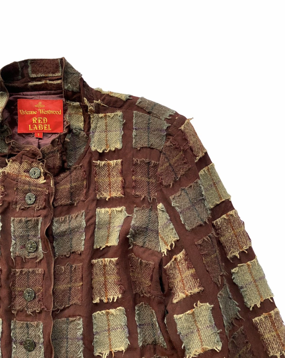 Vivienne Westwood 🔥BEST OFFER🔥Vivienne Westwood Button Jacket Patchwork Design Size US M / EU 48-50 / 2 - 9 Thumbnail