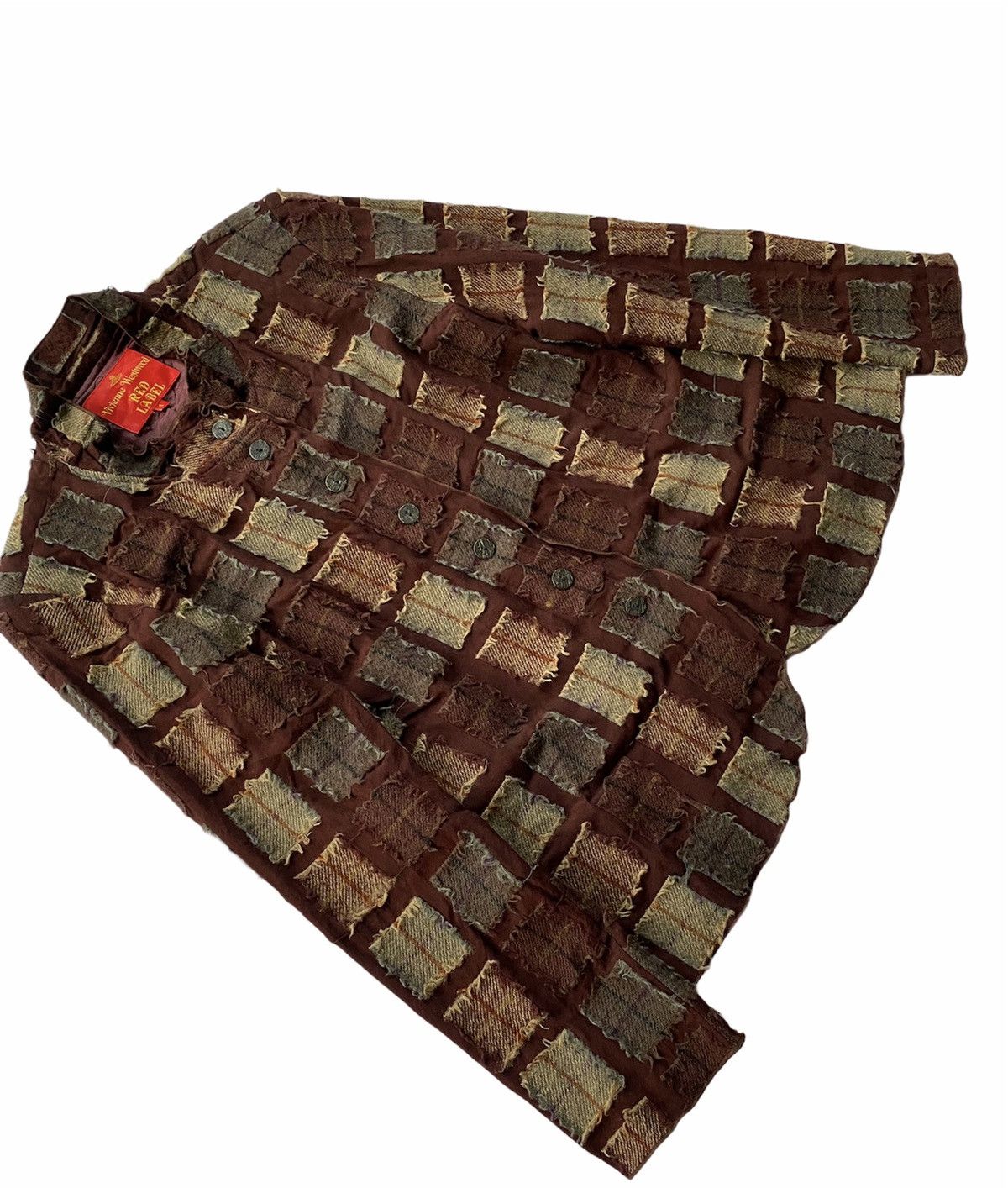 Vivienne Westwood 🔥BEST OFFER🔥Vivienne Westwood Button Jacket Patchwork Design Size US M / EU 48-50 / 2 - 6 Thumbnail