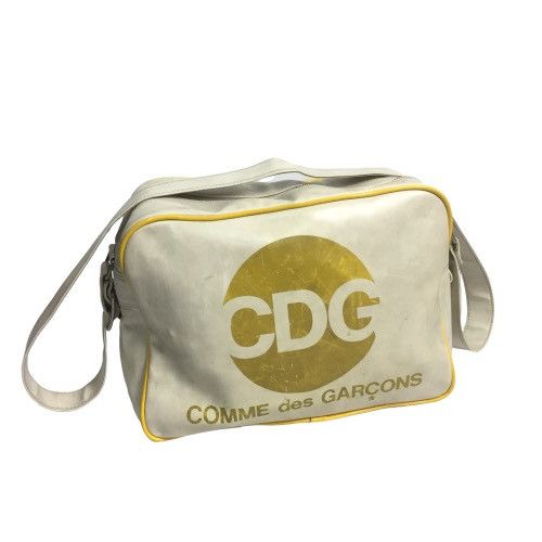 Comme Des Garcons Sling Bag in White, Men's