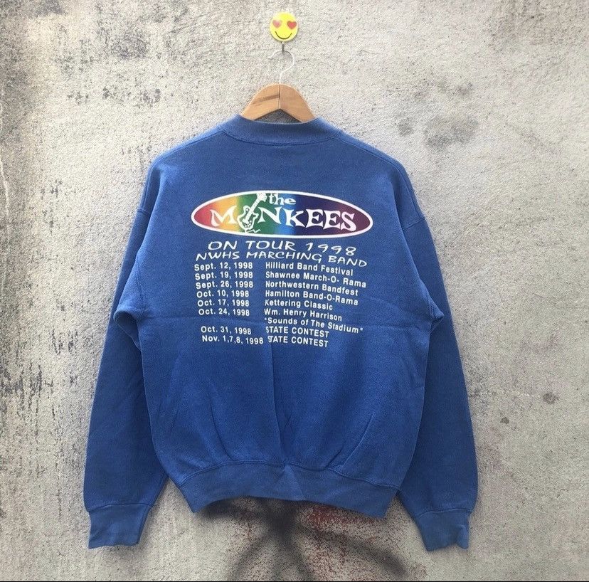 Band Tees Vintage 90s the monkees tour 1998 sweatshirt Size US L / EU 52-54 / 3 - 2 Thumbnail