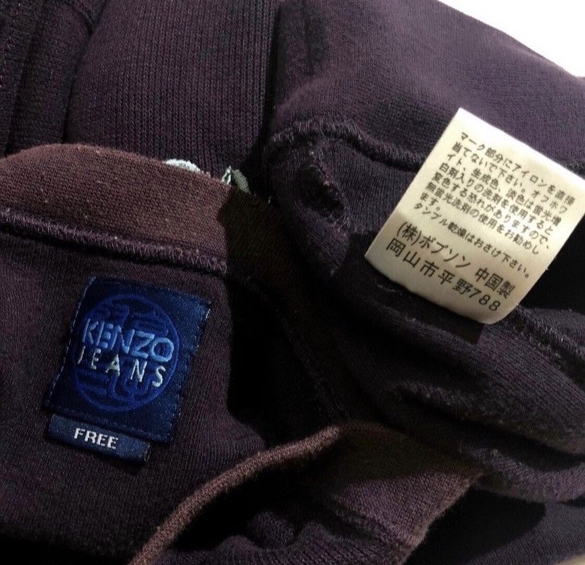 Kenzo Vintage 90s kenzo jeans sweatshirt big logo Size US M / EU 48-50 / 2 - 3 Thumbnail