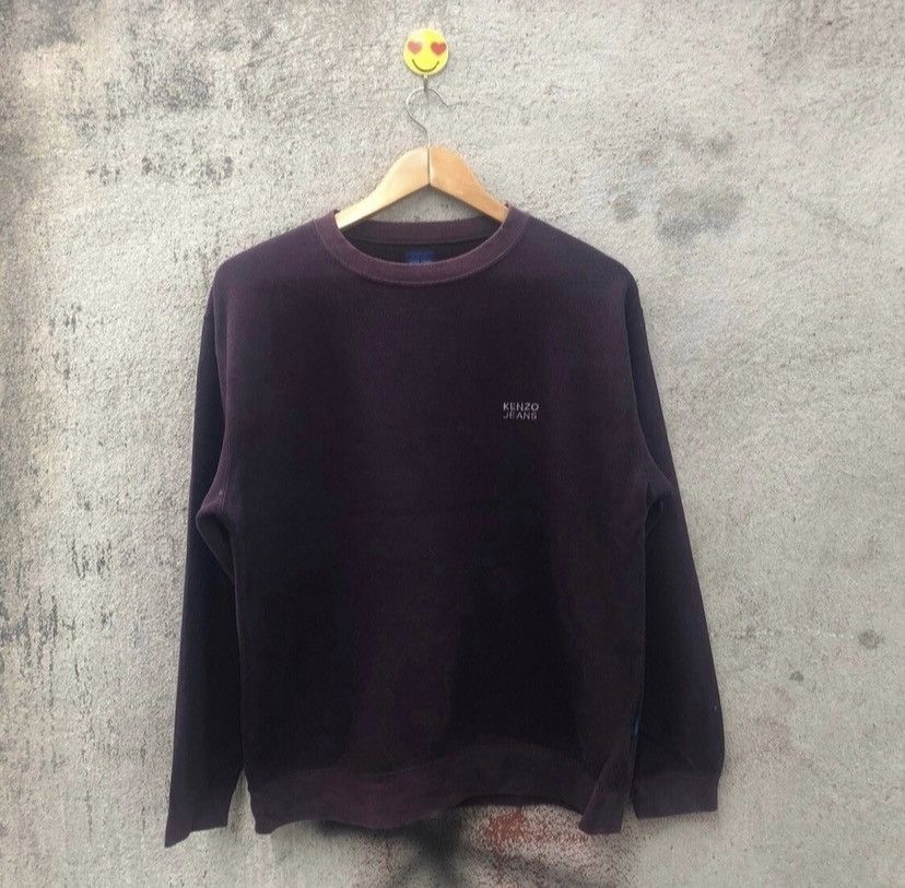 Kenzo Vintage 90s kenzo jeans sweatshirt big logo Size US M / EU 48-50 / 2 - 2 Thumbnail