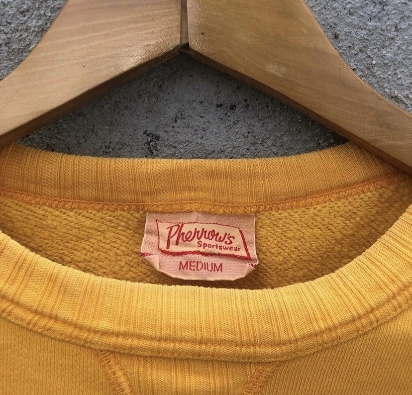 Pherrow's Vintage 90s pherrows sweatshirt plain japanese brand Size US M / EU 48-50 / 2 - 2 Thumbnail