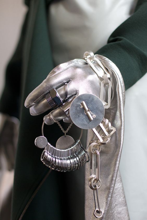 image of Archival Clothing x Maison Margiela Fw11 Runway Ring in Gold, Men's