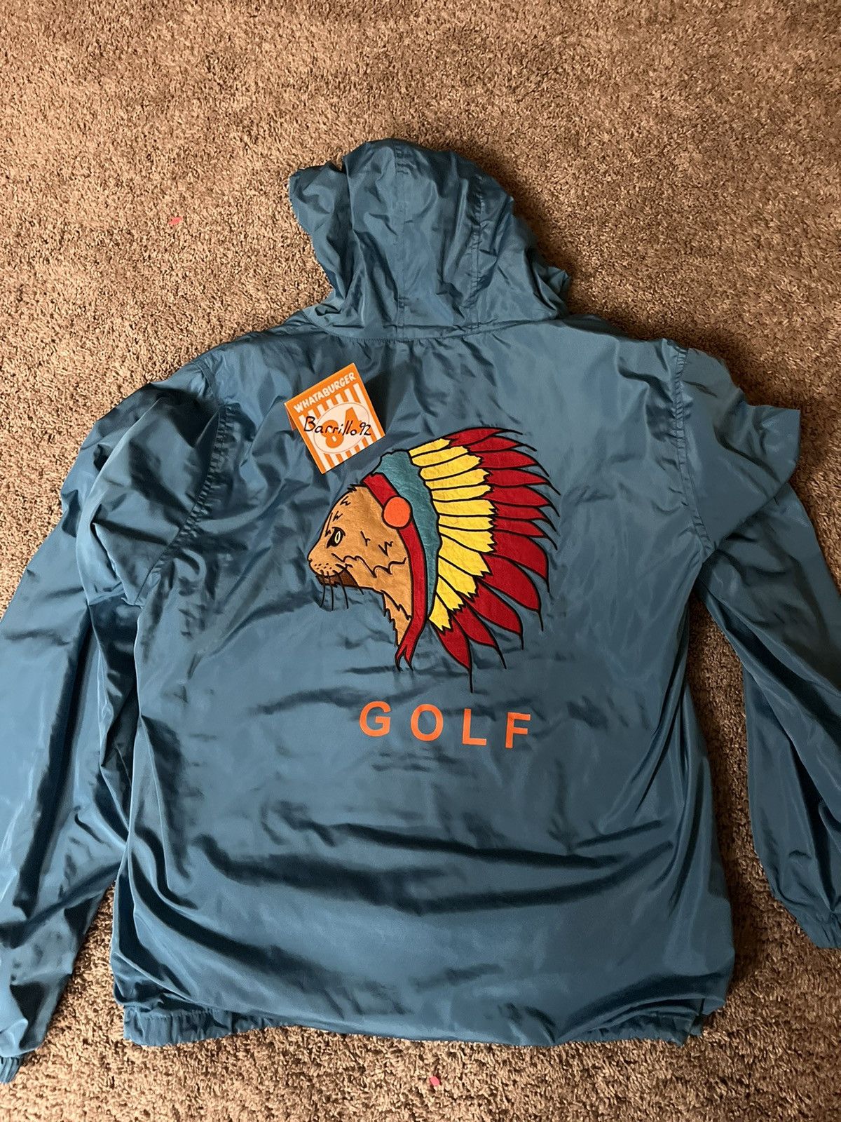 Golf Wang Golf Wang Native Cat Wind breaker Size US L / EU 52-54 / 3 - 1 Thumbnail