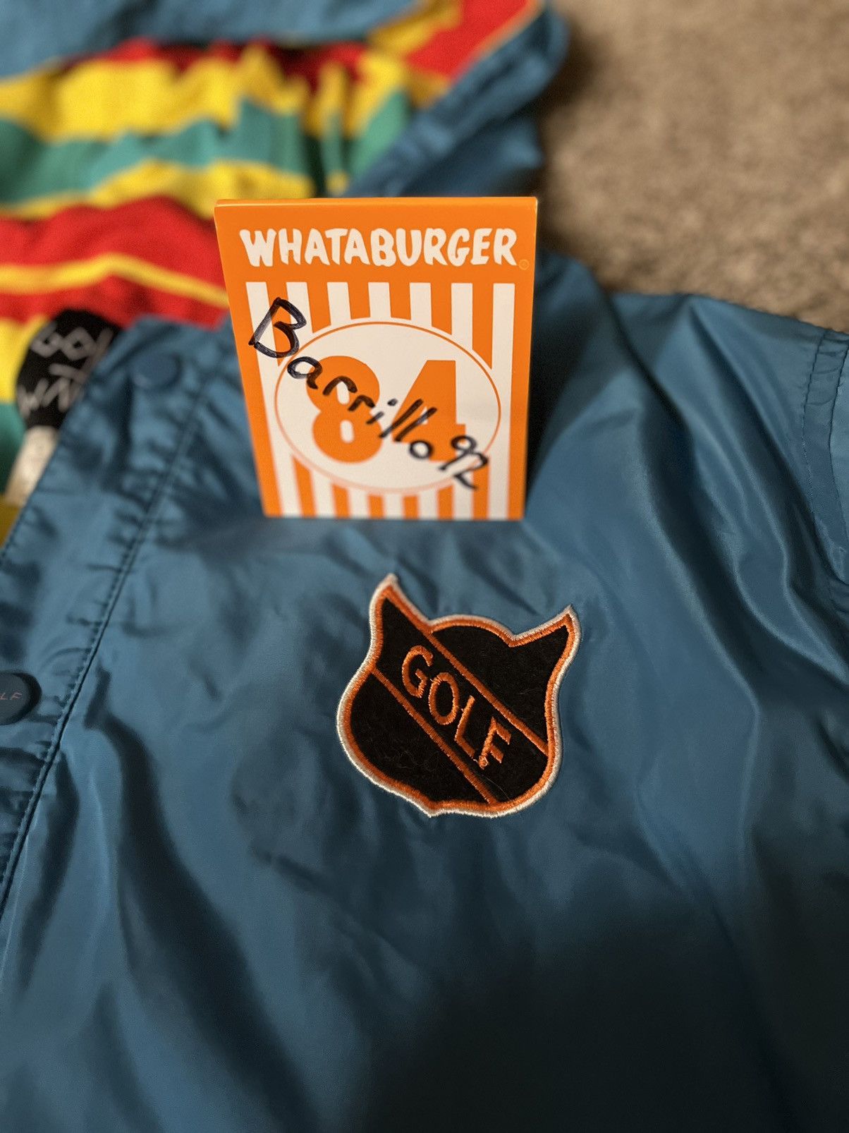 Golf Wang Golf Wang Native Cat Wind breaker Size US L / EU 52-54 / 3 - 5 Thumbnail