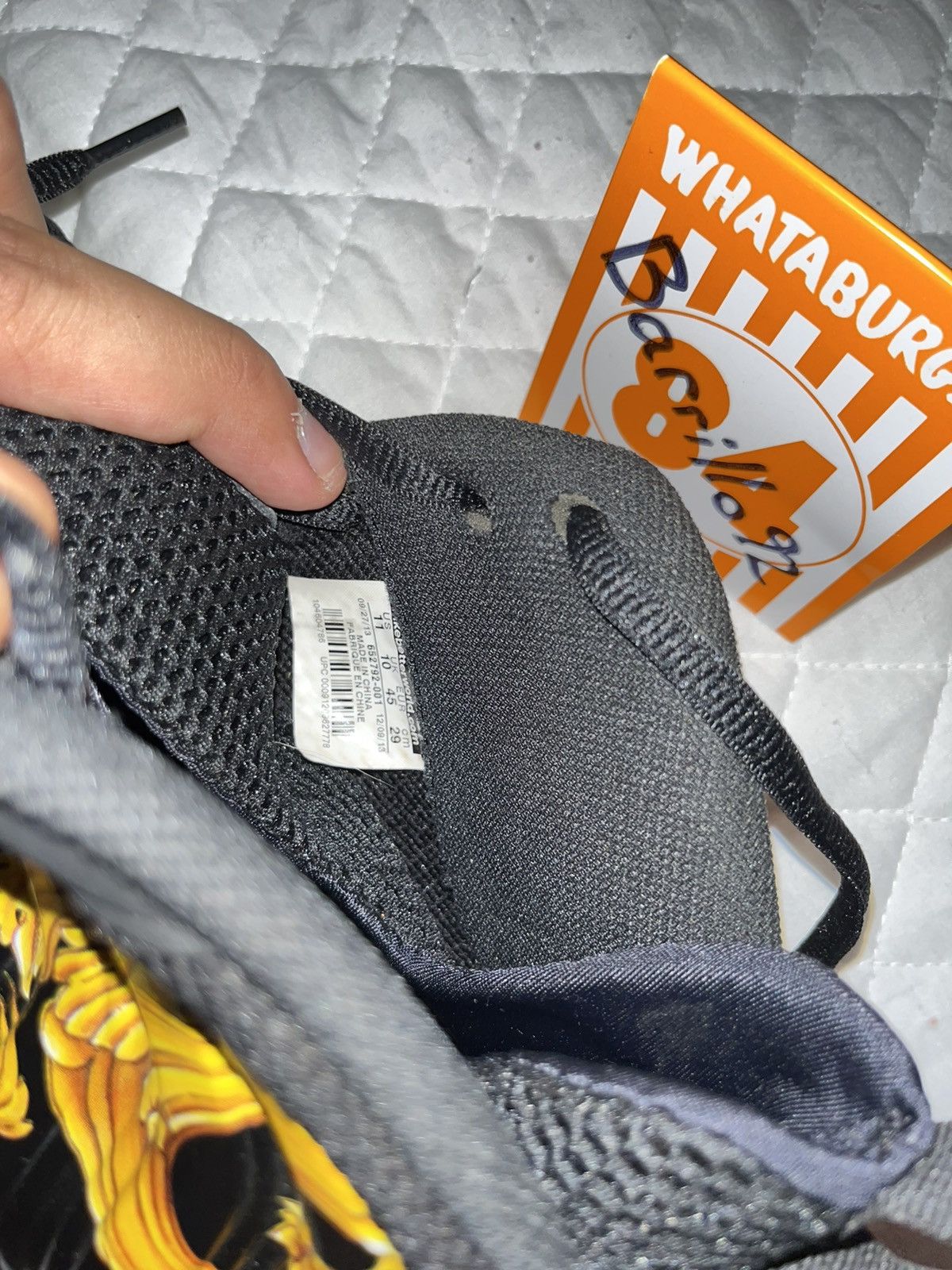 Nike × Supreme Supreme x Air Foamposite One SP Black 2014 Size US 11 / EU 44 - 6 Thumbnail