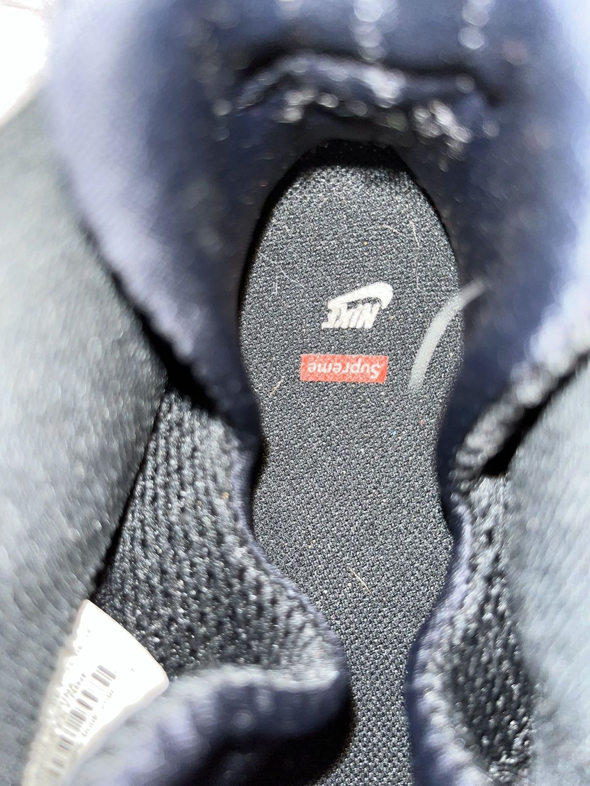 Nike × Supreme Supreme x Air Foamposite One SP Black 2014 Size US 11 / EU 44 - 9 Thumbnail