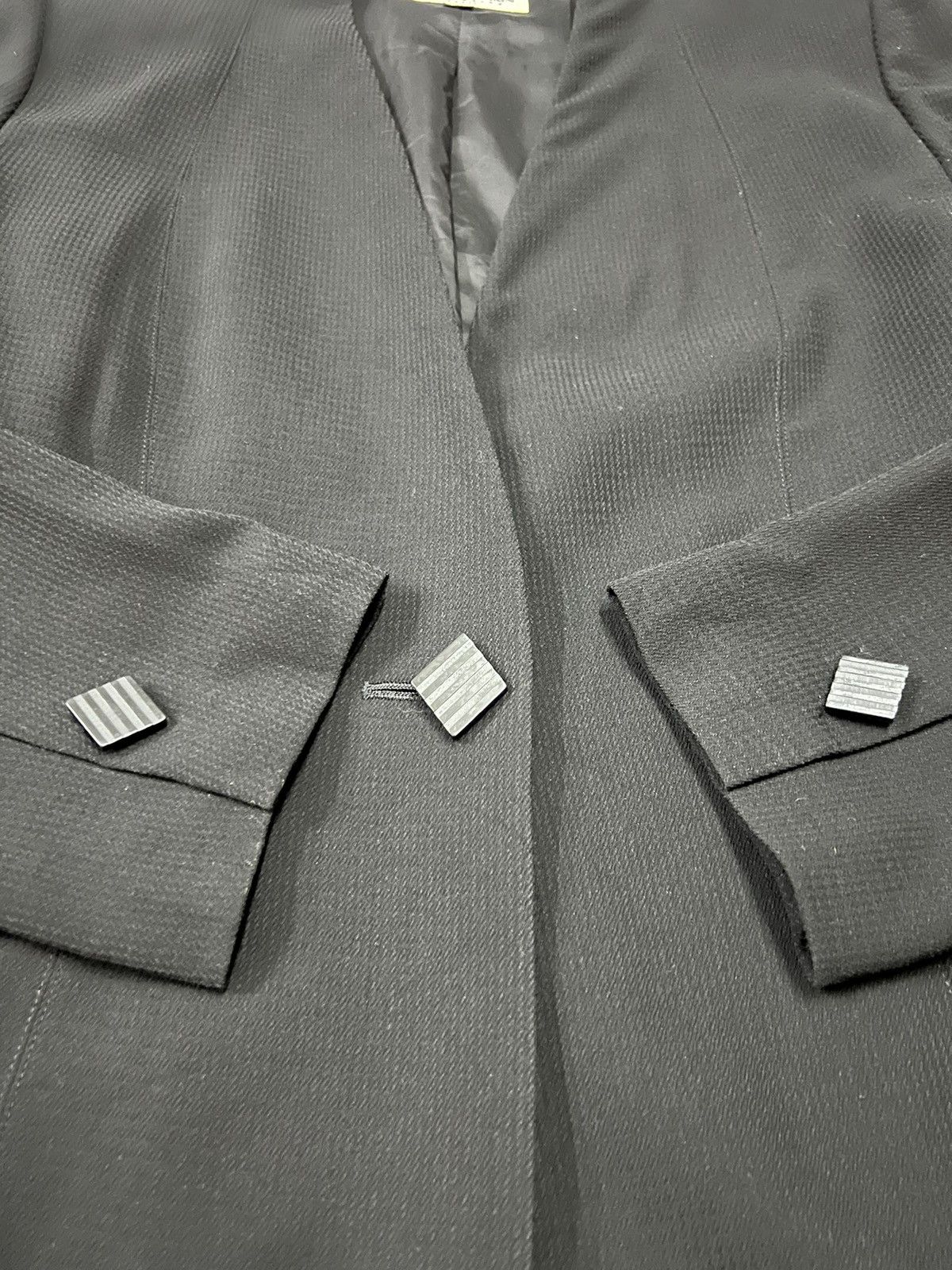 Balmain PB pierre balmain collarless blazer Size 34R - 4 Thumbnail