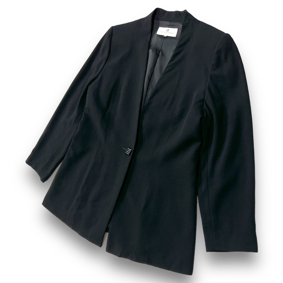 Balmain PB pierre balmain collarless blazer Size 34R - 2 Thumbnail