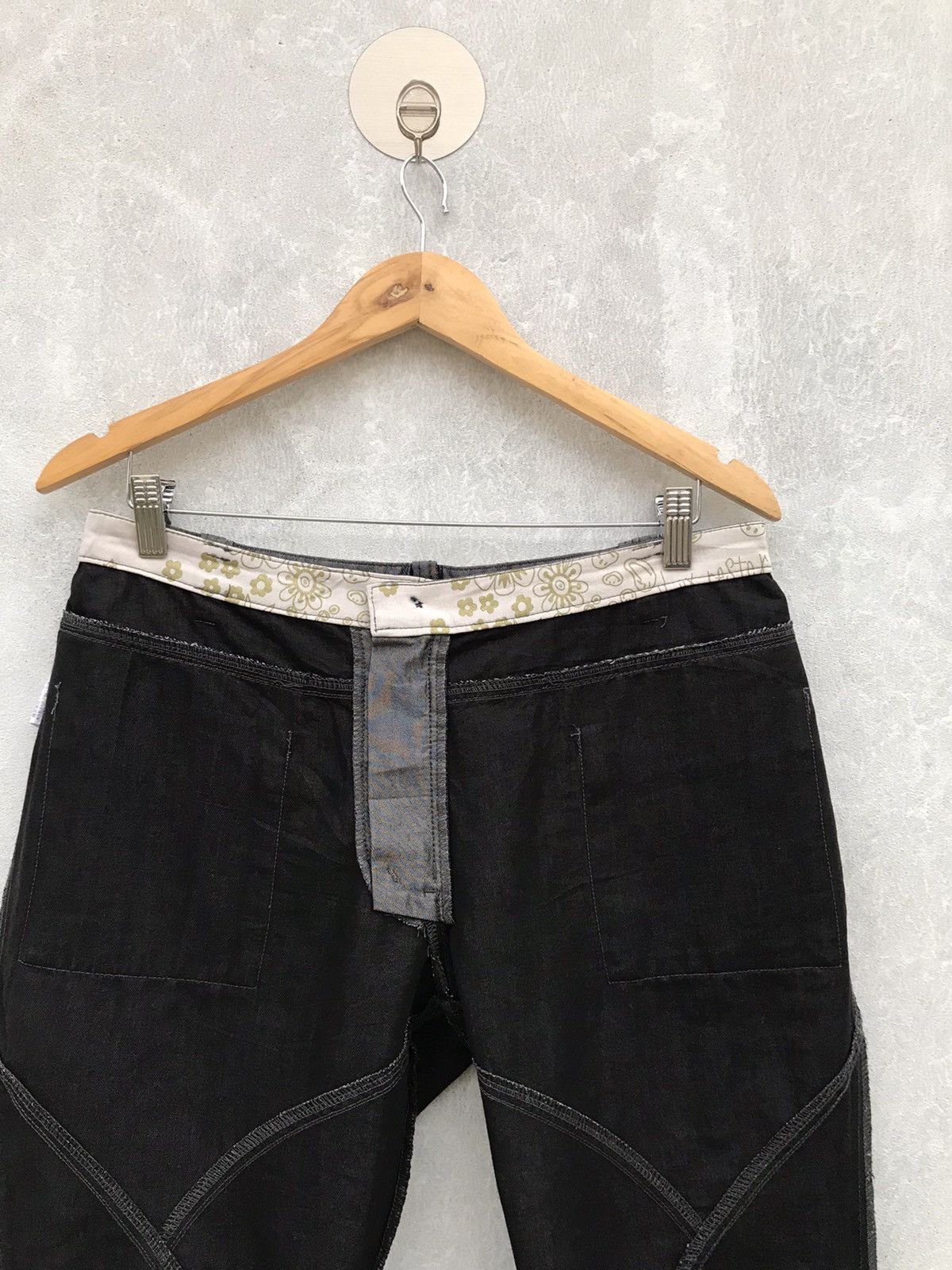 Japanese Brand Glitter Tecno Pant By Olleborebla Size US 32 / EU 48 - 13 Thumbnail