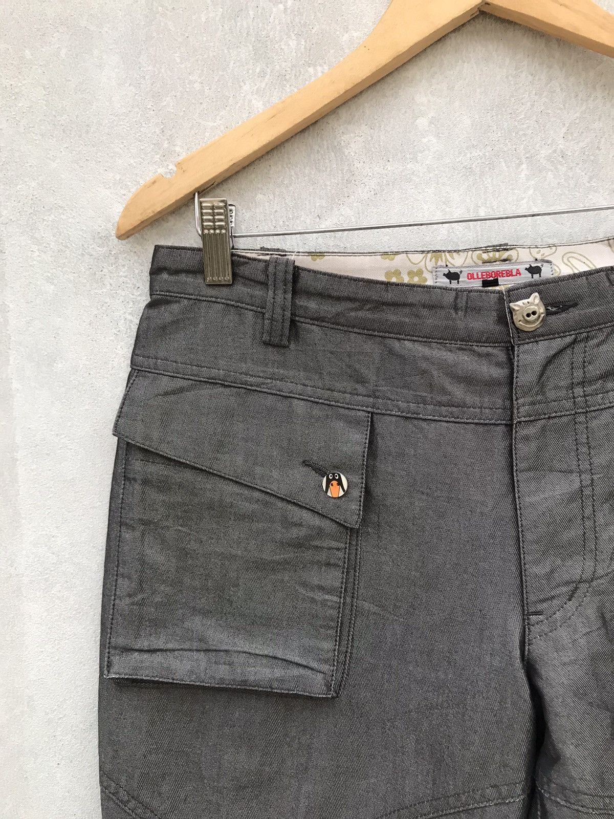 Japanese Brand Glitter Tecno Pant By Olleborebla Size US 32 / EU 48 - 6 Thumbnail