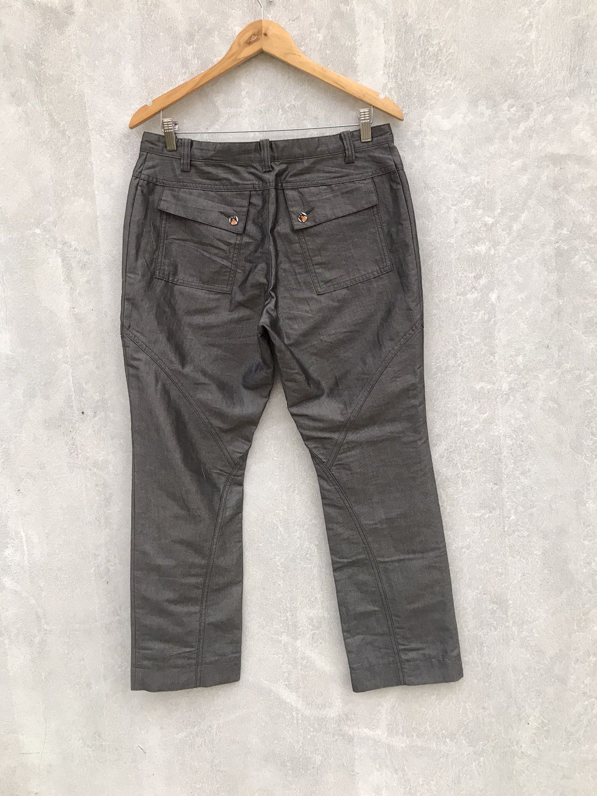 Japanese Brand Glitter Tecno Pant By Olleborebla Size US 32 / EU 48 - 2 Thumbnail