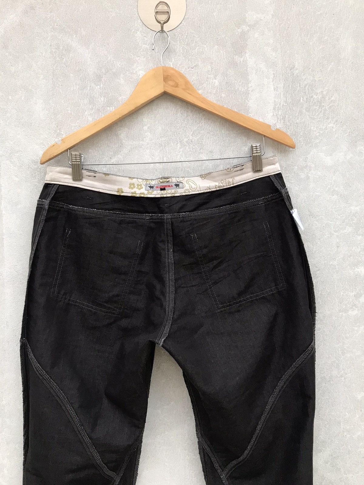 Japanese Brand Glitter Tecno Pant By Olleborebla Size US 32 / EU 48 - 14 Thumbnail