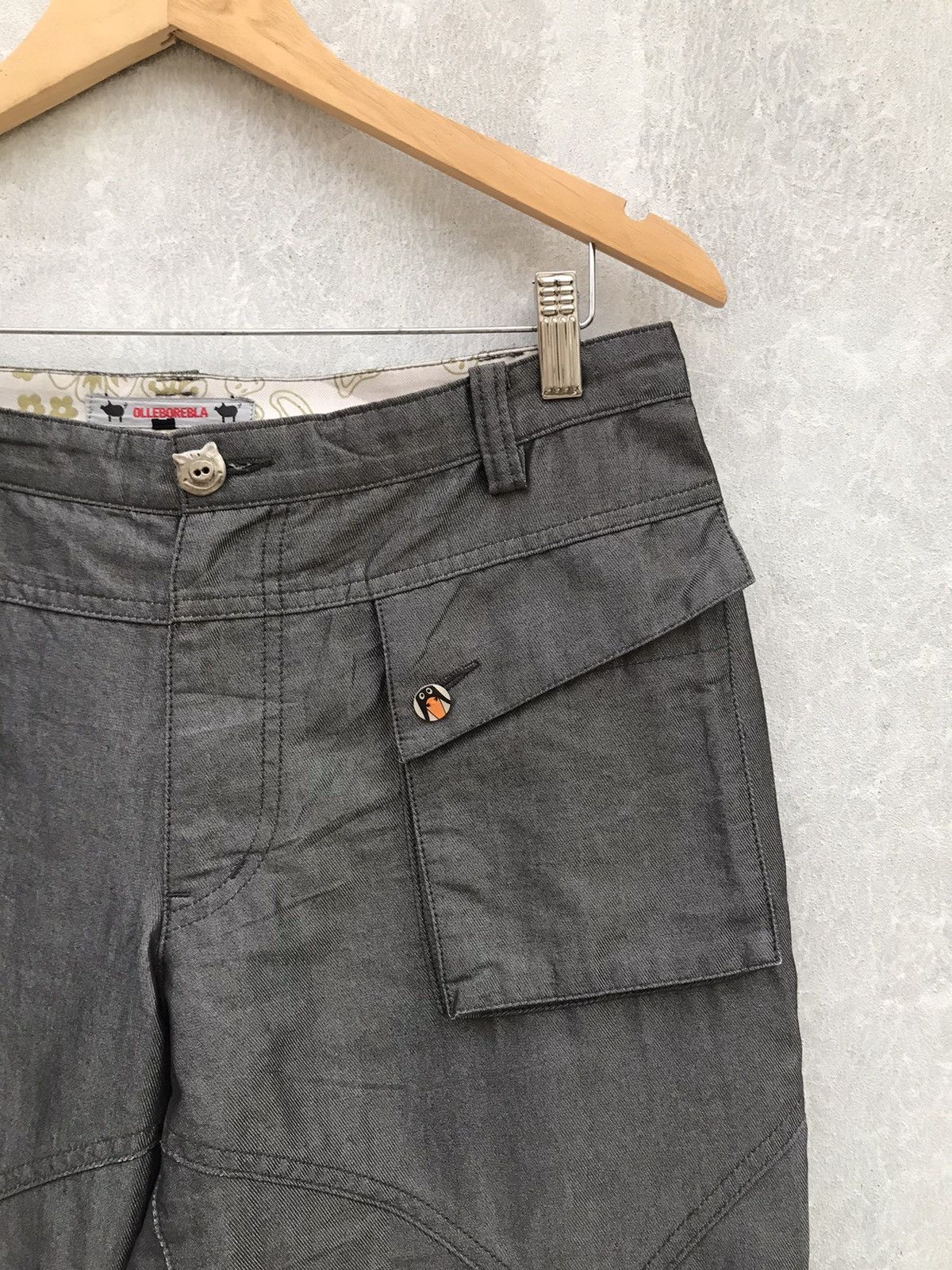 Japanese Brand Glitter Tecno Pant By Olleborebla Size US 32 / EU 48 - 5 Thumbnail