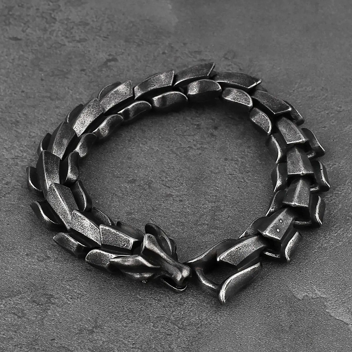 Jewelry Snake Ouroboros Dragon Bone Bracelet Size ONE SIZE - 1 Thumbnail
