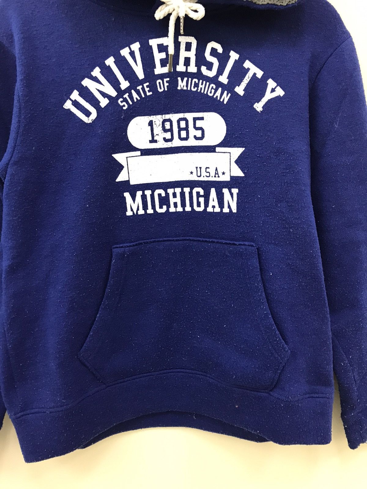 Michigan University Big Printed Hoodie