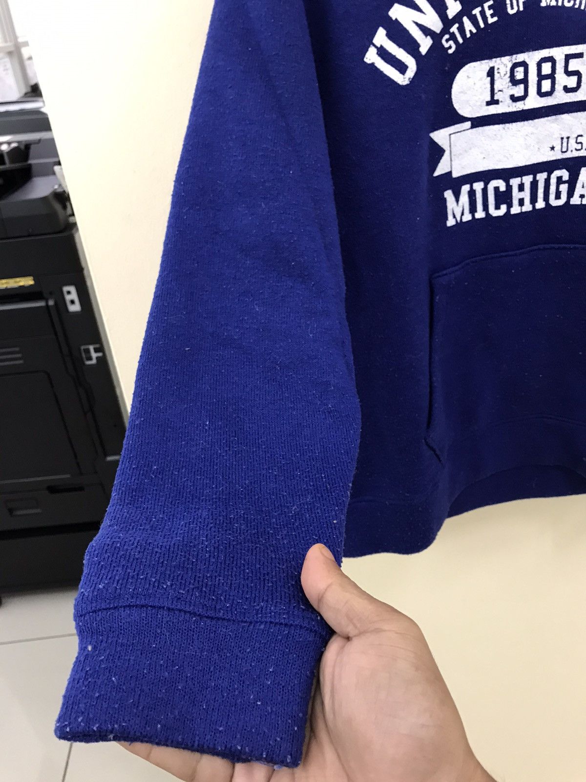 Michigan University Big Printed Hoodie