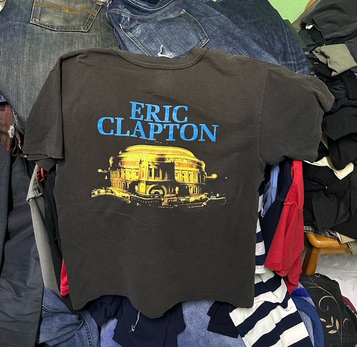 Band Tees Vintage 80s Eric Clapton tee Size US S / EU 44-46 / 1 - 2 Thumbnail