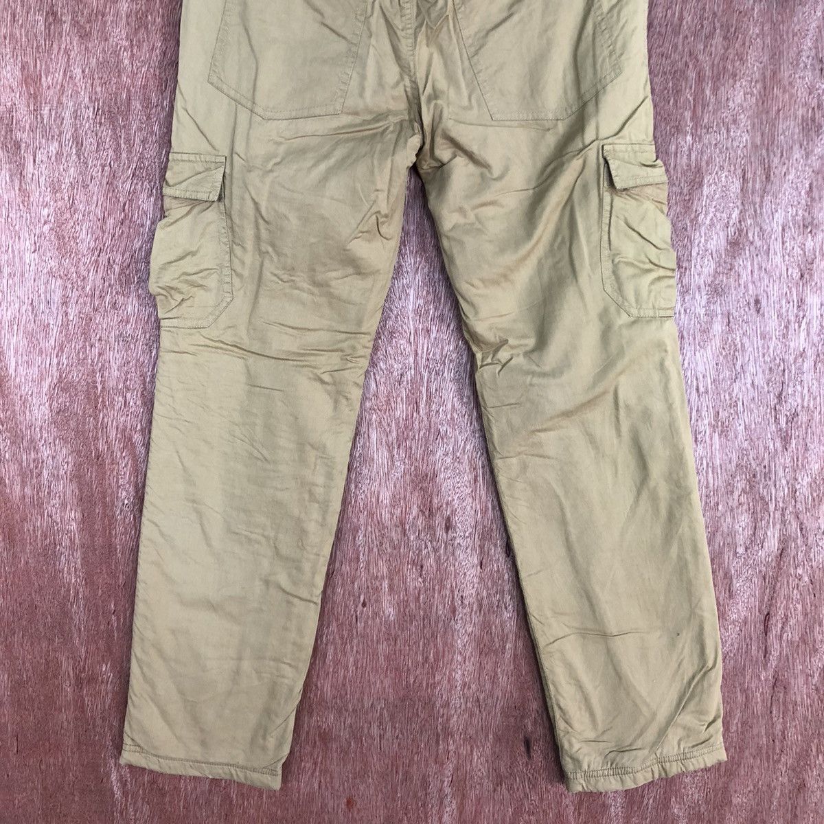Japanese Brand Japan Brown Multipocket Tactical Cargo Pants #c928 Size US 27 - 10 Thumbnail