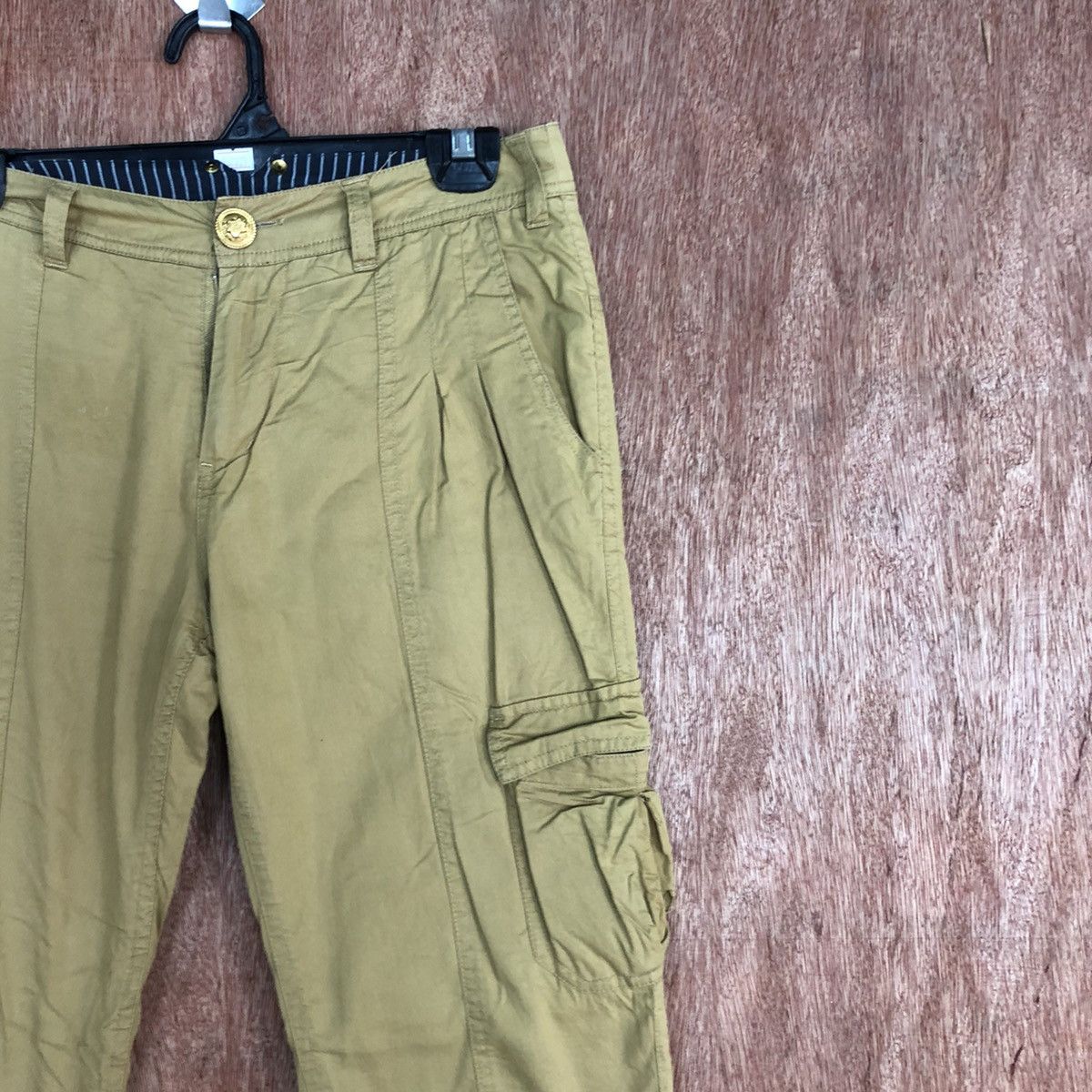 Japanese Brand Japan Brown Multipocket Tactical Cargo Pants #c928 Size US 27 - 5 Thumbnail
