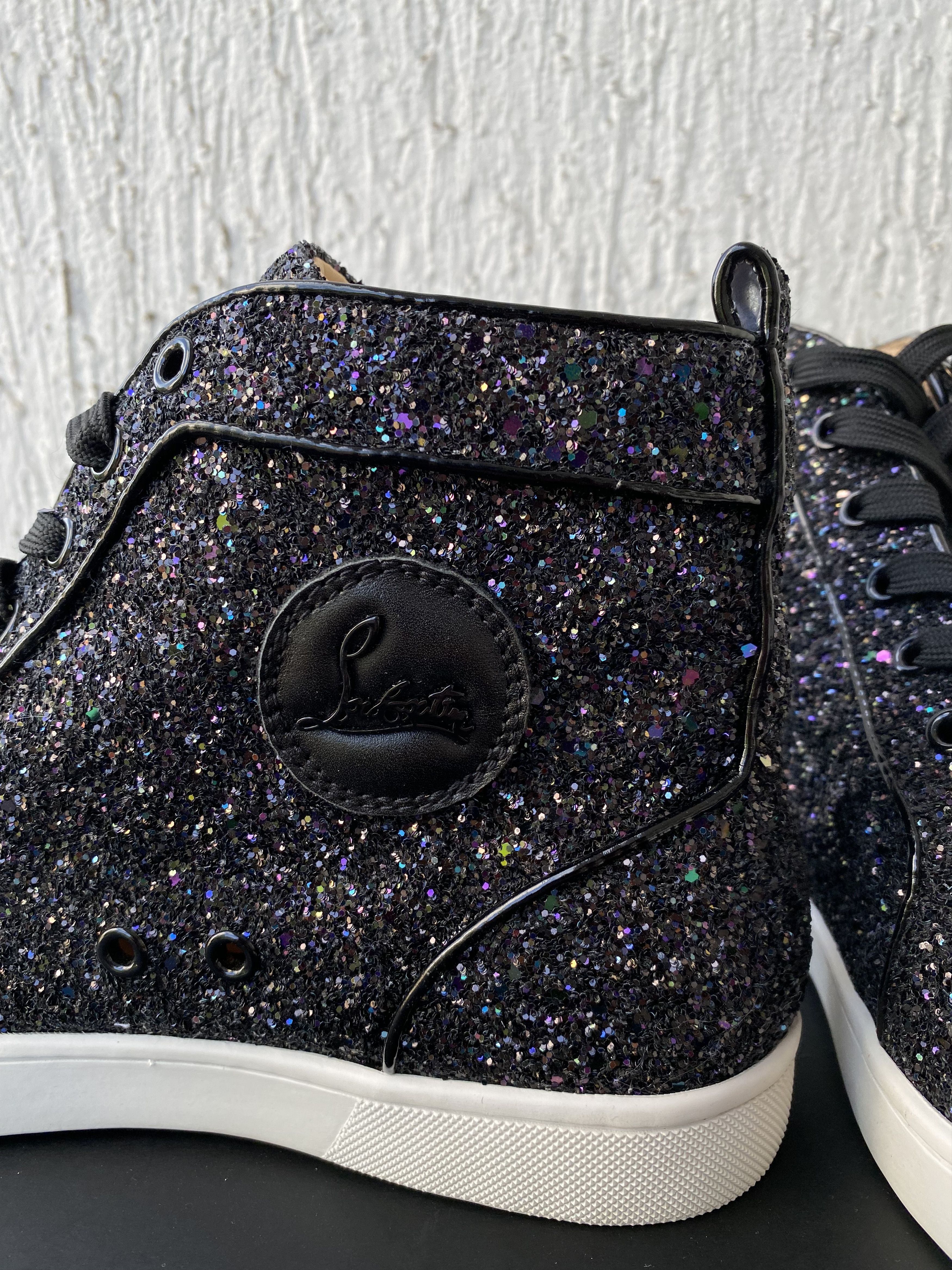 Christian Louboutin BNWOT Rantus Orlato Flat Glitter Size US 9.5 / EU 42-43 - 4 Thumbnail