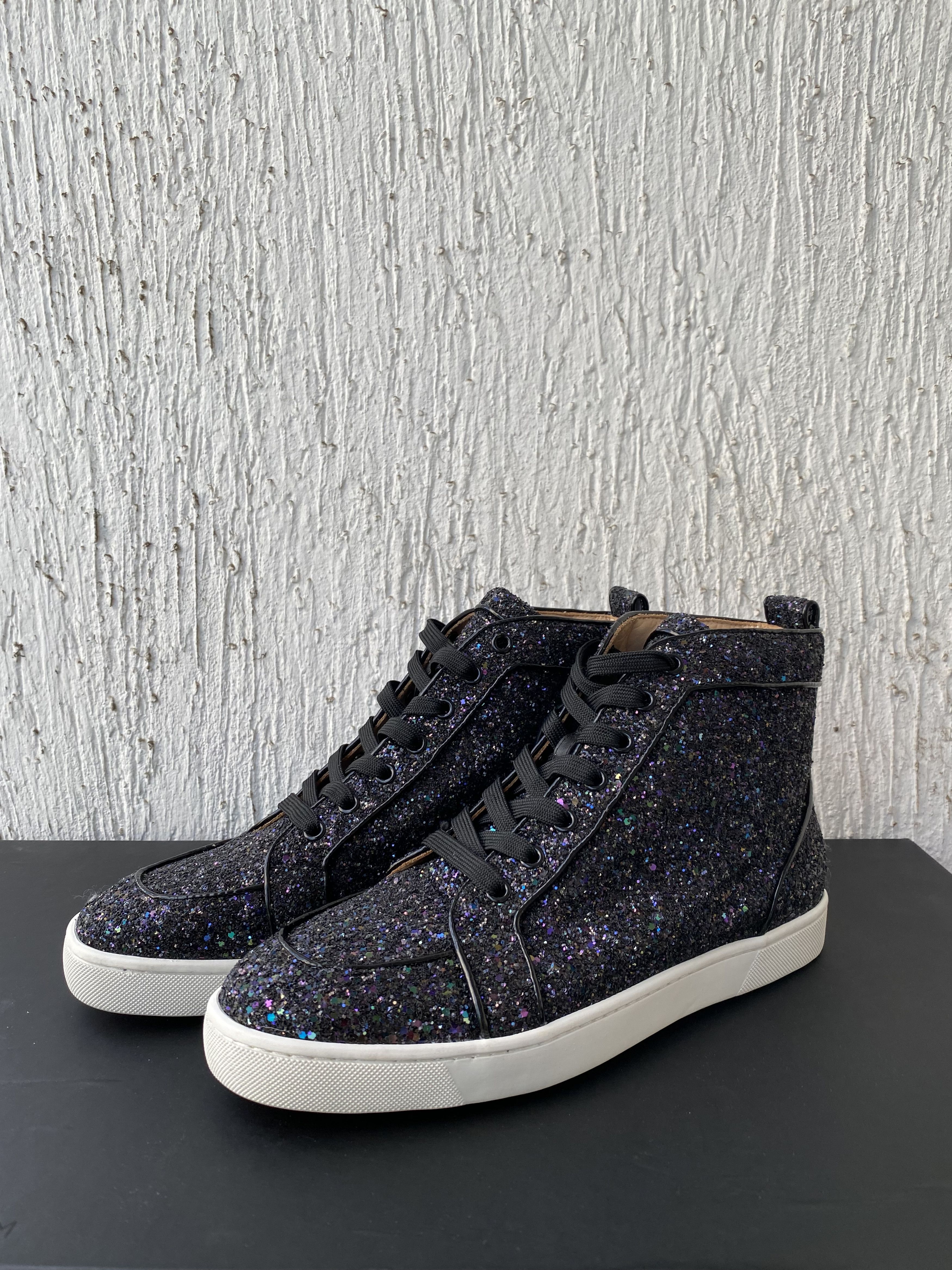 Christian Louboutin BNWOT Rantus Orlato Flat Glitter Size US 9.5 / EU 42-43 - 1 Thumbnail