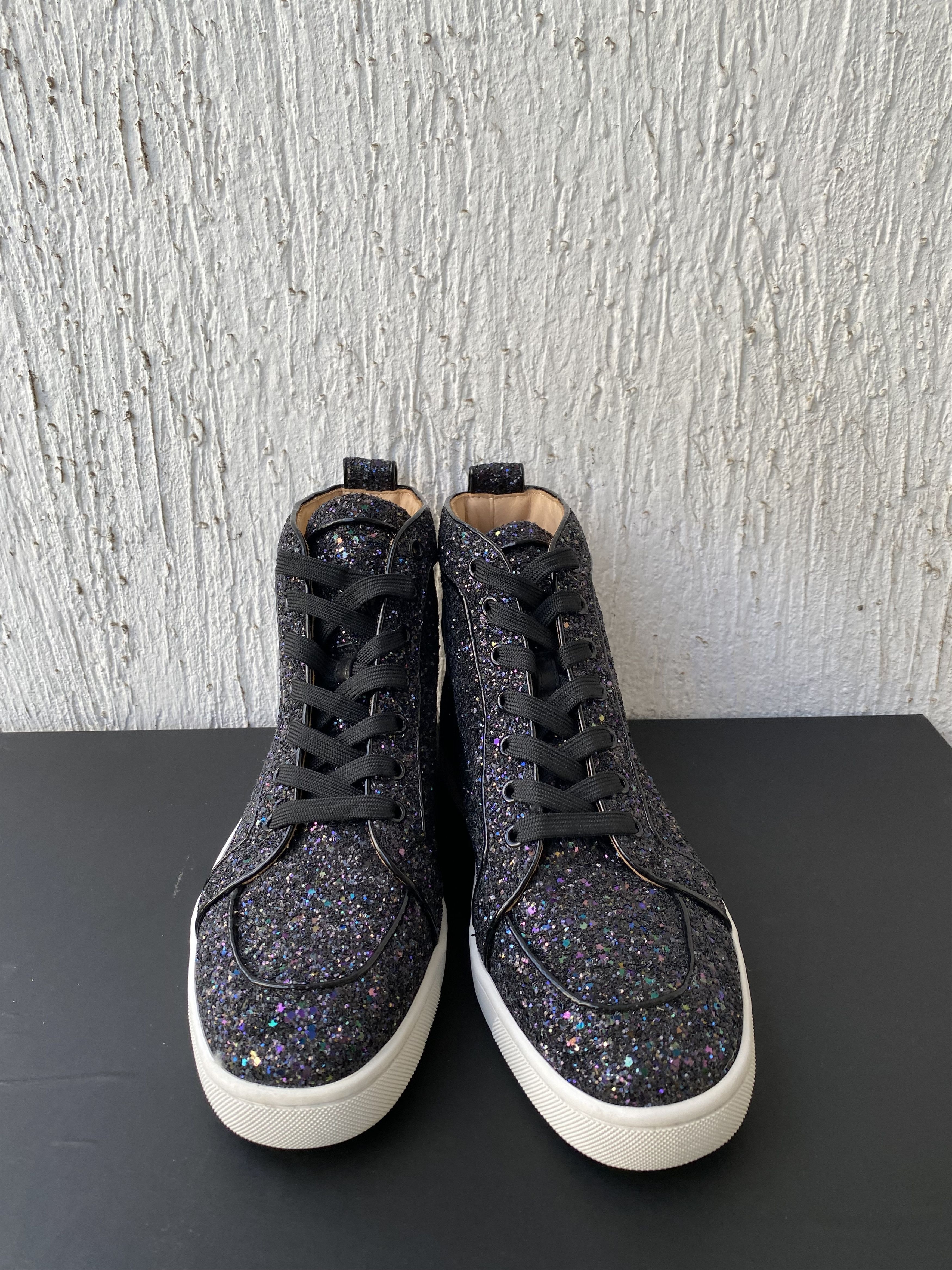 Christian Louboutin BNWOT Rantus Orlato Flat Glitter Size US 9.5 / EU 42-43 - 2 Thumbnail