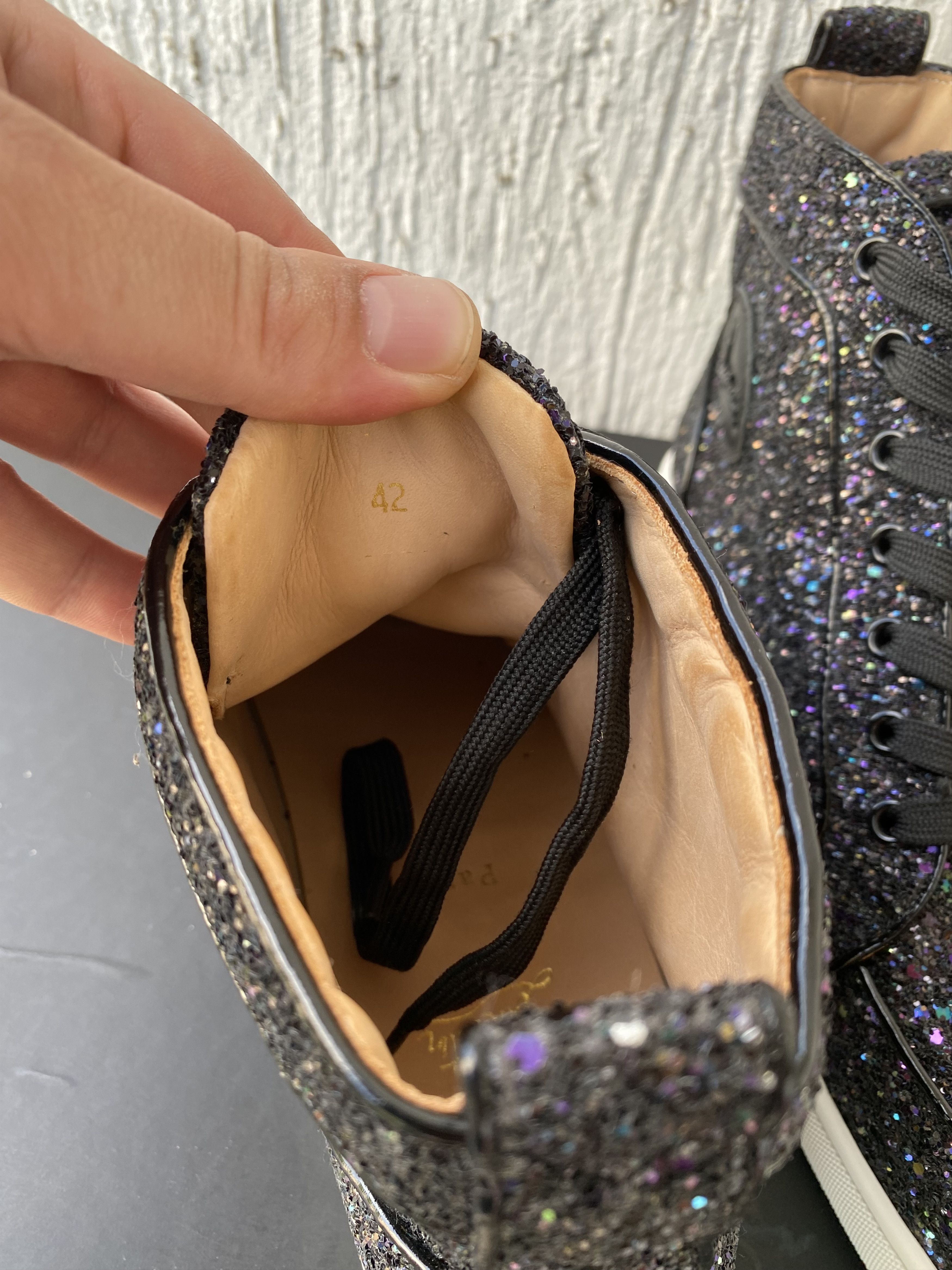 Christian Louboutin BNWOT Rantus Orlato Flat Glitter Size US 9.5 / EU 42-43 - 5 Thumbnail