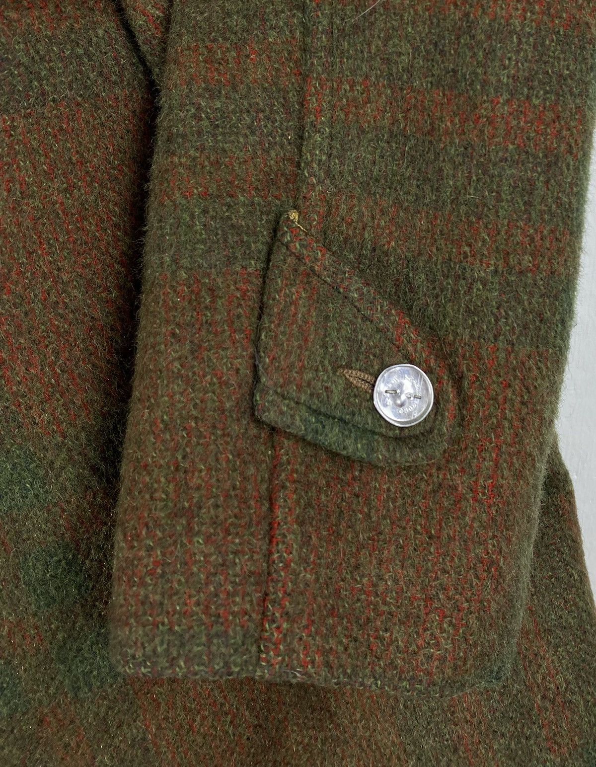 Japanese Brand GONE 🔥 Vintage 80s Noble Checkered Button Up Wool Jacket Size US L / EU 52-54 / 3 - 7 Thumbnail