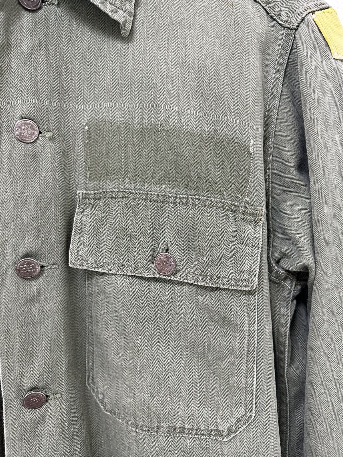 Vintage Vintage WW2 US Army HBT 13 Star Jacket Design Size US M / EU 48-50 / 2 - 4 Thumbnail