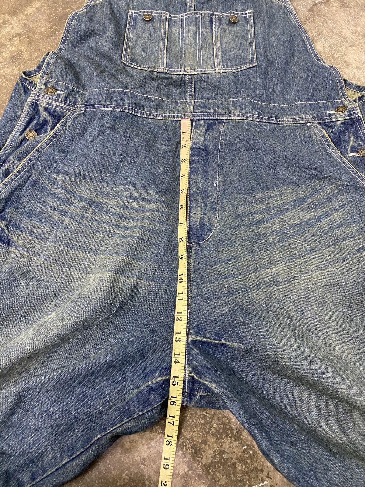 Japanese Brand × Vintage Vintage Denim Coverall Carpenter Workwear Japanese Brand Size US 43 - 20 Thumbnail