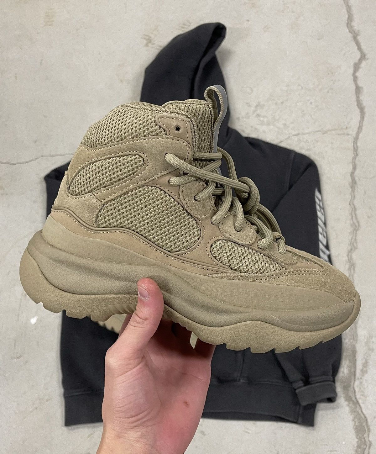 kanye west desert boot