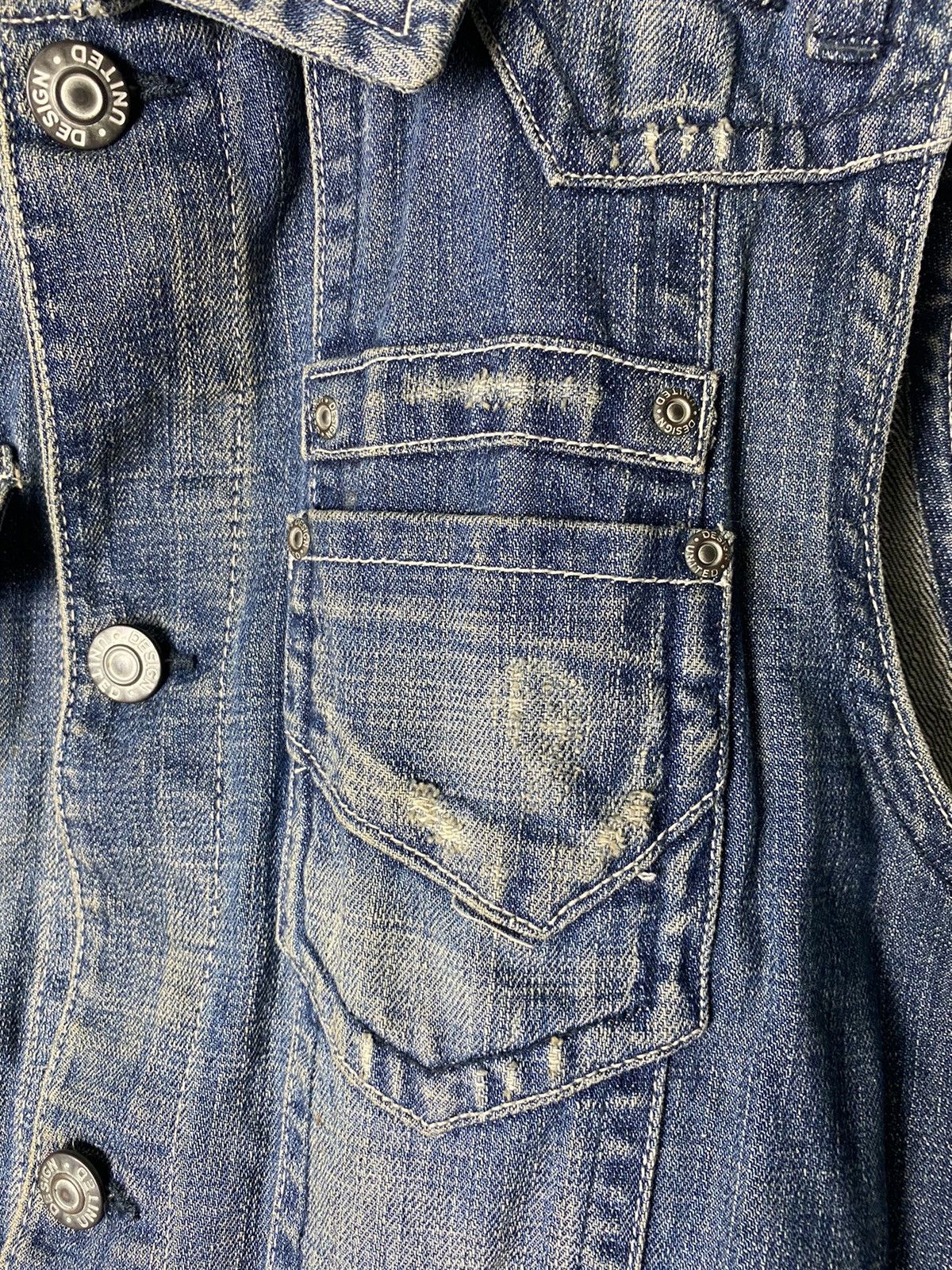 Japanese Brand Design United Denim Jacket Vest Size US M / EU 48-50 / 2 - 4 Thumbnail