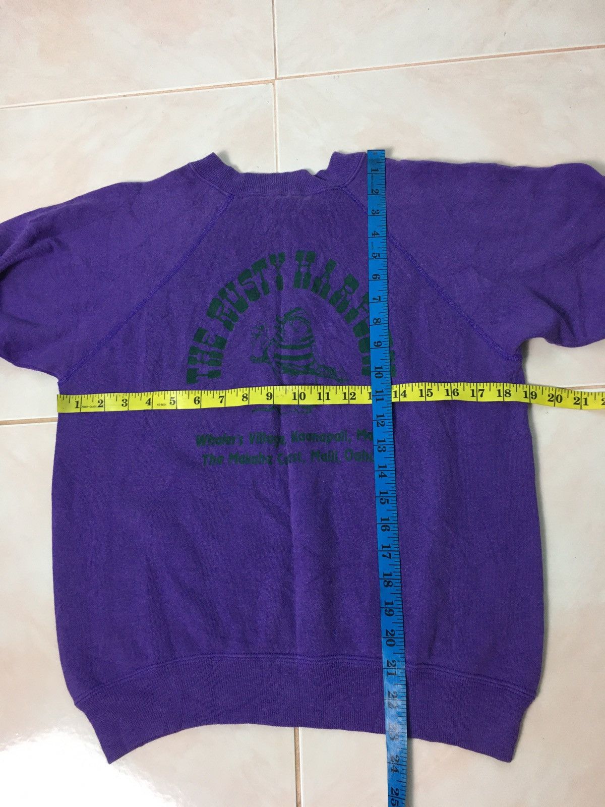 Hanes × Vintage Vintage 80s The Rusty Harpoon Sweatshirt by Hanes Size US S / EU 44-46 / 1 - 10 Thumbnail