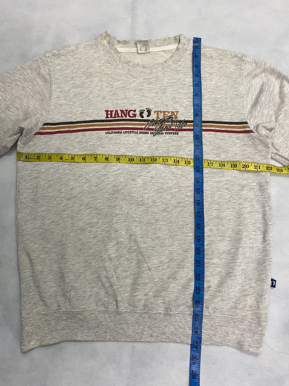 Hang Ten × Japanese Brand × Vintage Vintage Hang Ten Surf Style Sweatshirt Size US L / EU 52-54 / 3 - 11 Thumbnail