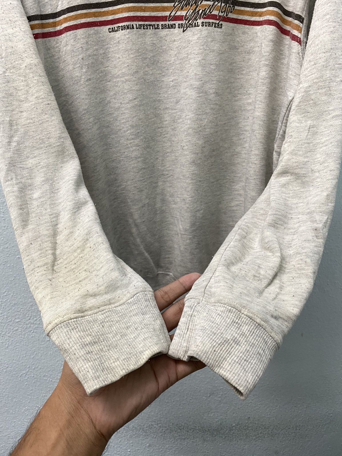 Hang Ten × Japanese Brand × Vintage Vintage Hang Ten Surf Style Sweatshirt Size US L / EU 52-54 / 3 - 4 Thumbnail