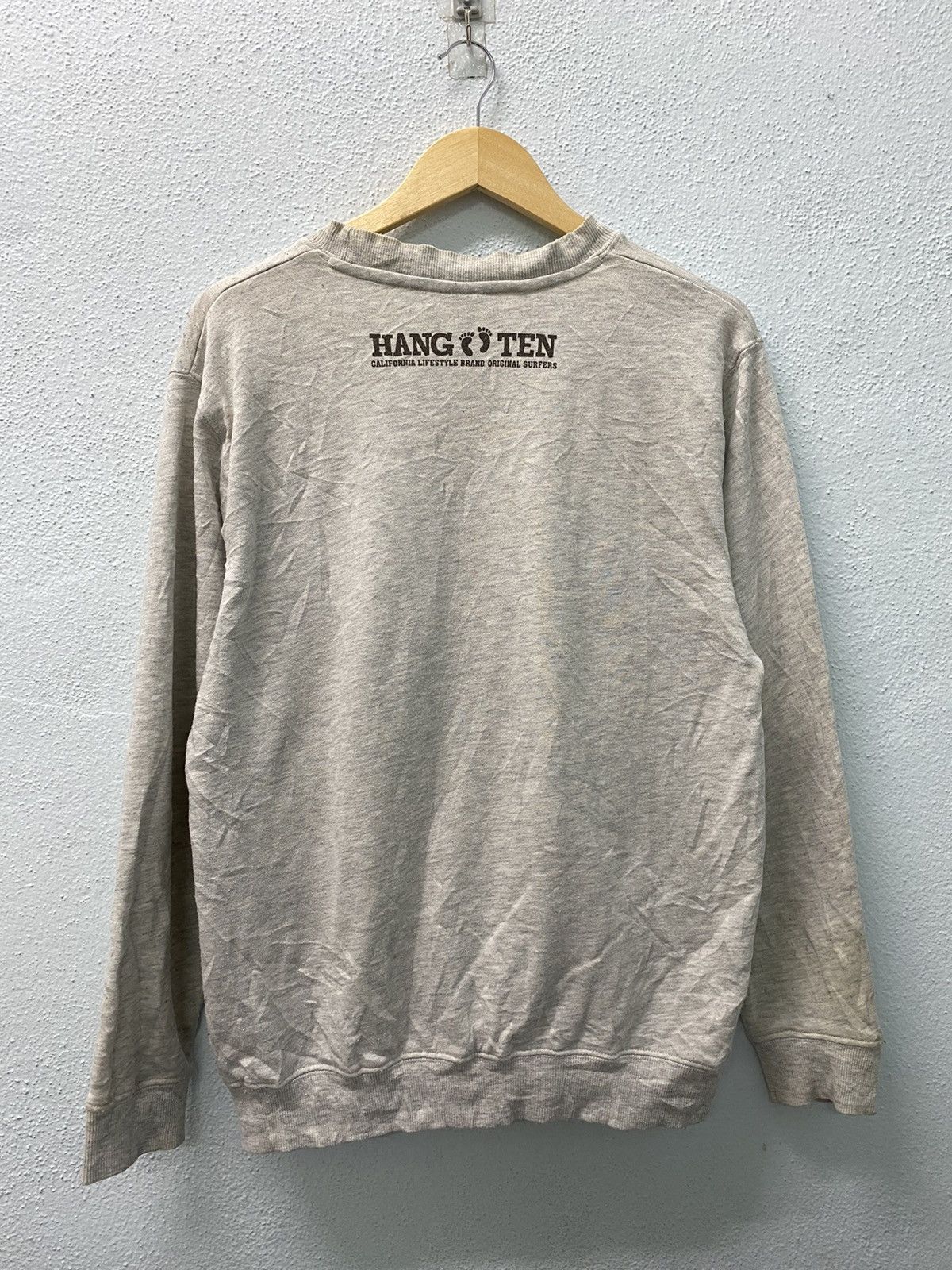 Hang Ten × Japanese Brand × Vintage Vintage Hang Ten Surf Style Sweatshirt Size US L / EU 52-54 / 3 - 9 Thumbnail