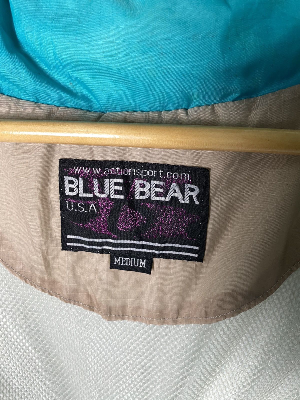 Japanese Brand × Vintage Vintage Blue Bear Usa Jacket Size US M / EU 48-50 / 2 - 13 Thumbnail