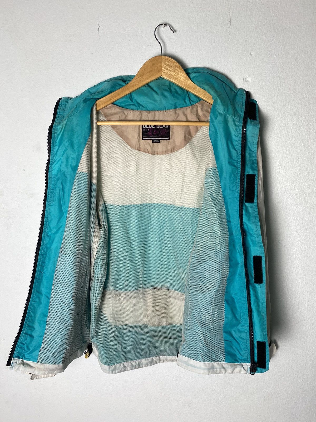 Japanese Brand × Vintage Vintage Blue Bear Usa Jacket Size US M / EU 48-50 / 2 - 12 Thumbnail
