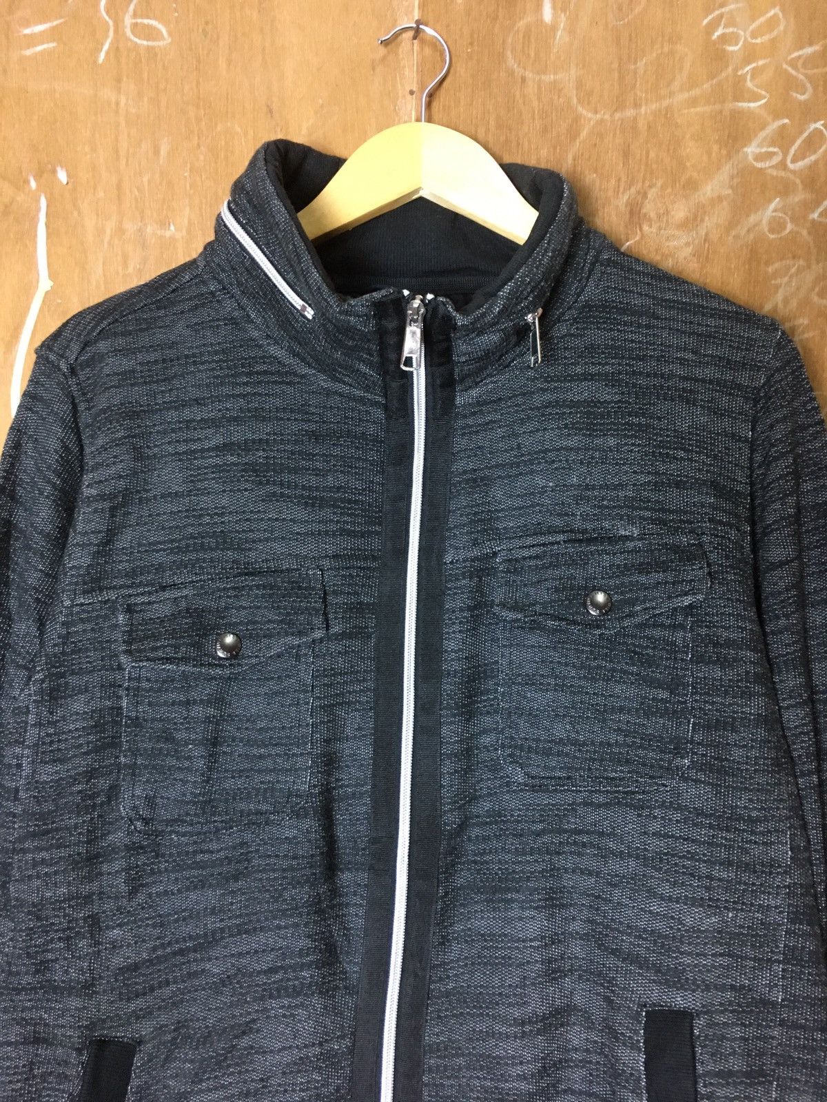 Japanese Brand × Vintage ILLS The Finest Quality & Tradition Zipper Sweatshirt Size US L / EU 52-54 / 3 - 2 Thumbnail