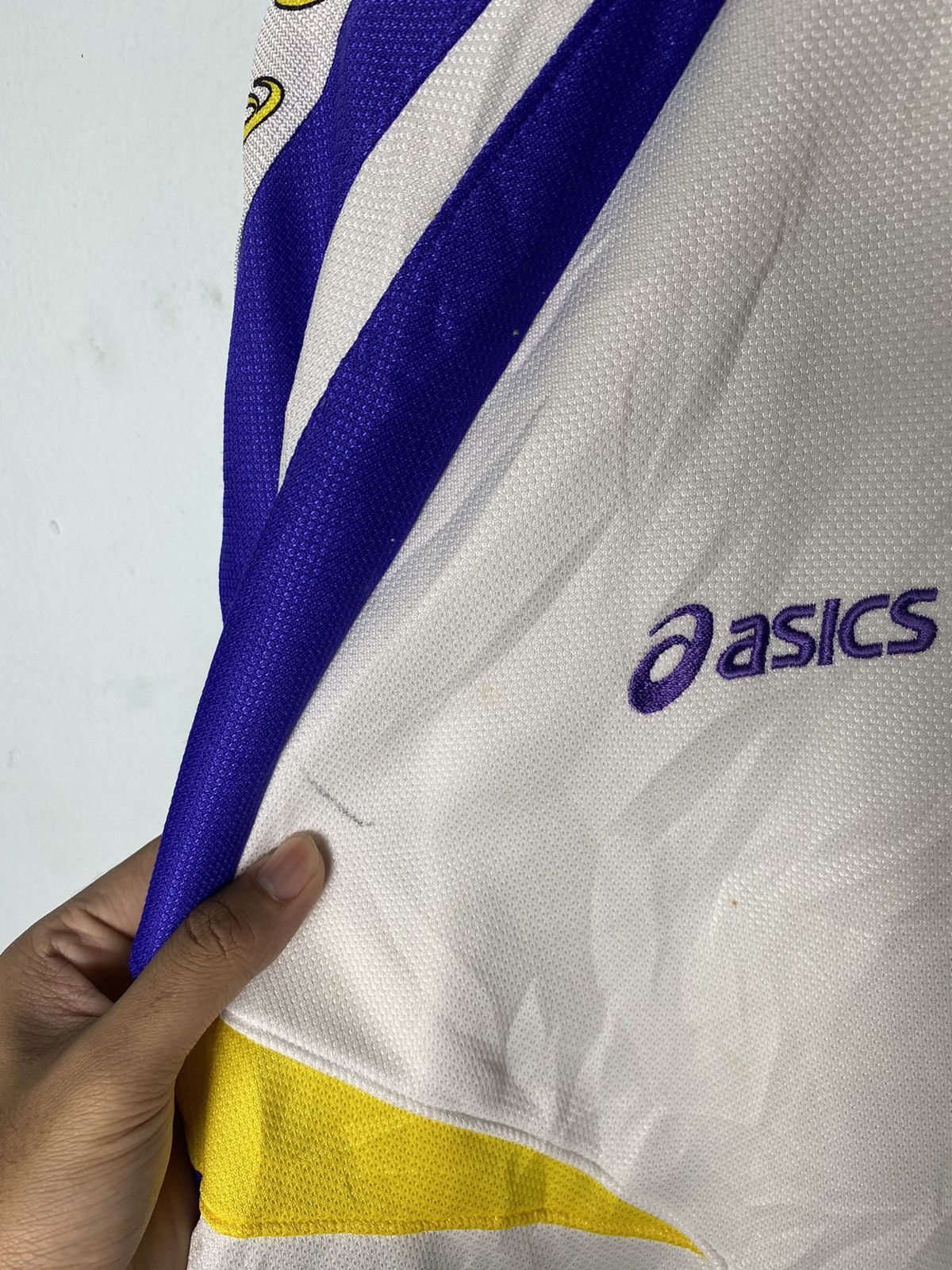 Asics × Vintage Vintage Asics Best Swimming Club Side Tape Track Jacket Size US L / EU 52-54 / 3 - 9 Thumbnail