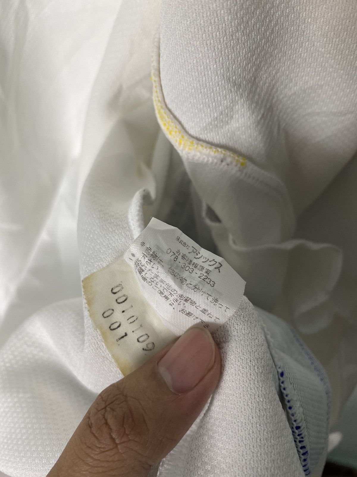 Asics × Vintage Vintage Asics Best Swimming Club Side Tape Track Jacket Size US L / EU 52-54 / 3 - 18 Thumbnail